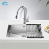 5543HB Handmade Single Bowl Undermount Stainless Steel Sink SS201/304 Handmade Kitchen Sink Single Bowl 