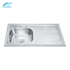 Out Door Washing And Cooking Basin Single Sink with Plate for Farmhouse Kitchen