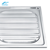 Machine-made Home Kitchen Wash Basin Silver Stainless Steel Sink