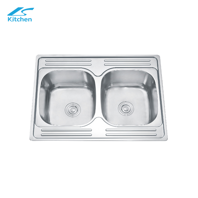 Double Bowl Stainless Steel Sink Food Grade Family Home Sink