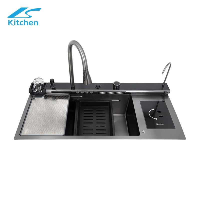 5-Button Rainfall Sink: Redefining Kitchen Efficiency