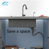 Hot Sale Large Single-slot Nano Black Kitchen Sink with Cutting Board Modern Concept Kitchen Sink