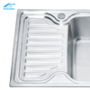 Stainless Steel Single Bowl Undermount Corner Kitchen Sink with Cutting Board – Square One-Hole Design, Ideal for Farmhouse Kitchens, Deep Basin