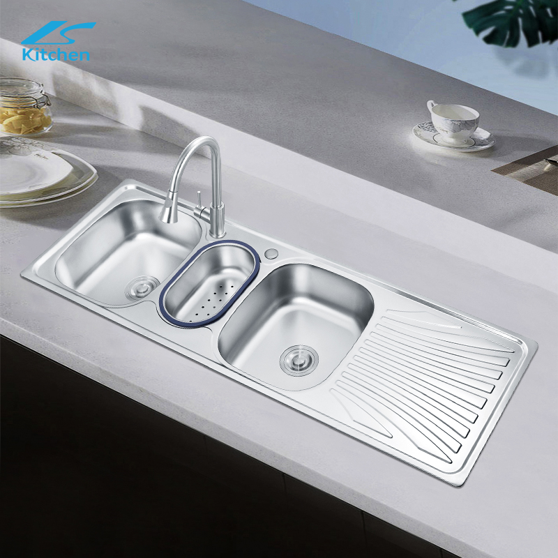 Kitchen Sinks Stainless Steel Customized Mold Modern Kitchen Double Bowl Sink