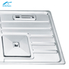Super Large Family Traditional Double Basin Sink with Plate Stainless Steel Custom Sink
