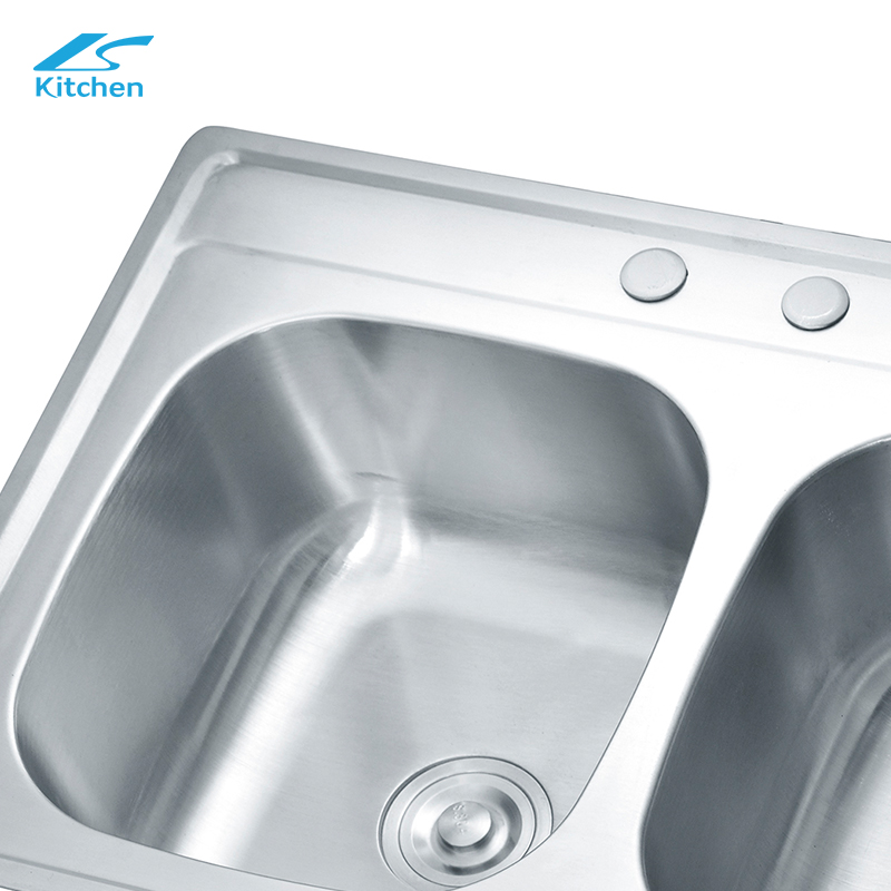 China Kitchen Sink manufacturer Double Capacity Standard Bowl Sink Stainless Steel Kitchen Sink