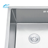 CE Certified Silver Square SUS304 Stainless Steel Handmade Kitchen Sink – Durable & Stylish