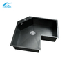 Customized house-hold large-capacity stainless steel kitchen sink bar counter washbasin and corner basin