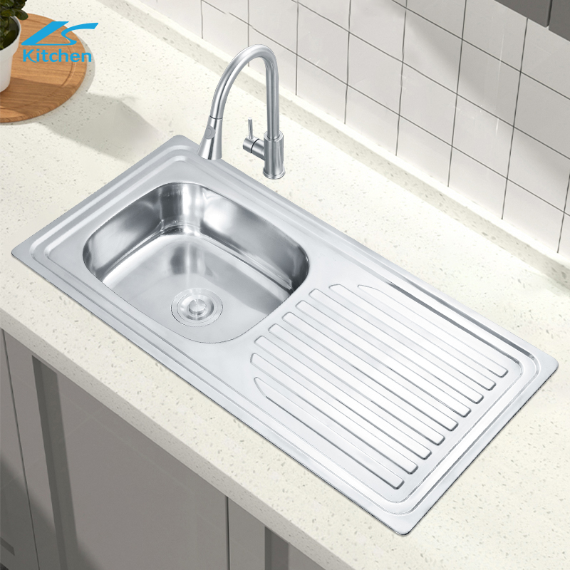 Popular Cooking And Washing Kitchen Sink | Sink with Plate for Home Kitchen