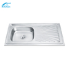 Customized 10050E Large Size Stainless Steel Sink | Water Basin with Cutting Board