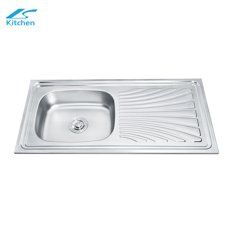 Customized 10050E Large Size Stainless Steel Sink | Water Basin with Cutting Board
