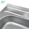 Fashion Design Basin with Plate Square Kitchen Sink Sus 304 Materials