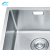 Factory Direct Sales Double Bowl Silver Sink 201 304 Stainless Steel Handmade Under Counter Kitchen Sink