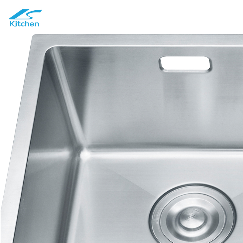 Factory Direct Sales Double Bowl Silver Sink 201 304 Stainless Steel Handmade Under Counter Kitchen Sink