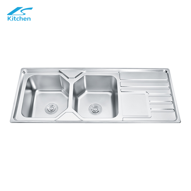 Customized Special Shape Double Washing Basin Traditional Kitchen Sink