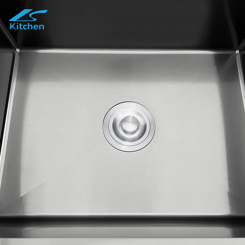 Black Single Large Bowl Durable Stainless Steel Handmade Kitchen Under Mount Sink Kitchen Sinks Wholesale