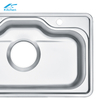 Professional Kitchen Sink Manufacturer Polished Kitchen Sink 1-Hole House Kitchen Sink without Faucet