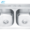 China Kitchen Sink manufacturer Double Capacity Standard Bowl Sink Stainless Steel Kitchen Sink