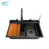 2025 Hot sale kitchen sink 30-Inch Waterfall Kitchen Sink Stainless Steel Top-Mount Sink