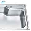 Stainless Steel Special-shape Kitchen Sink Single Bowl Above Counter Washing Basin