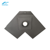 House kitchen rose gold corner special-shaped sink, L-shaped corner sink, large single sink, 304 stainless steel customized sink