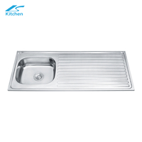 Big Size Customized Polishing Bathroom And Kitchen Single Bowl with Plate 