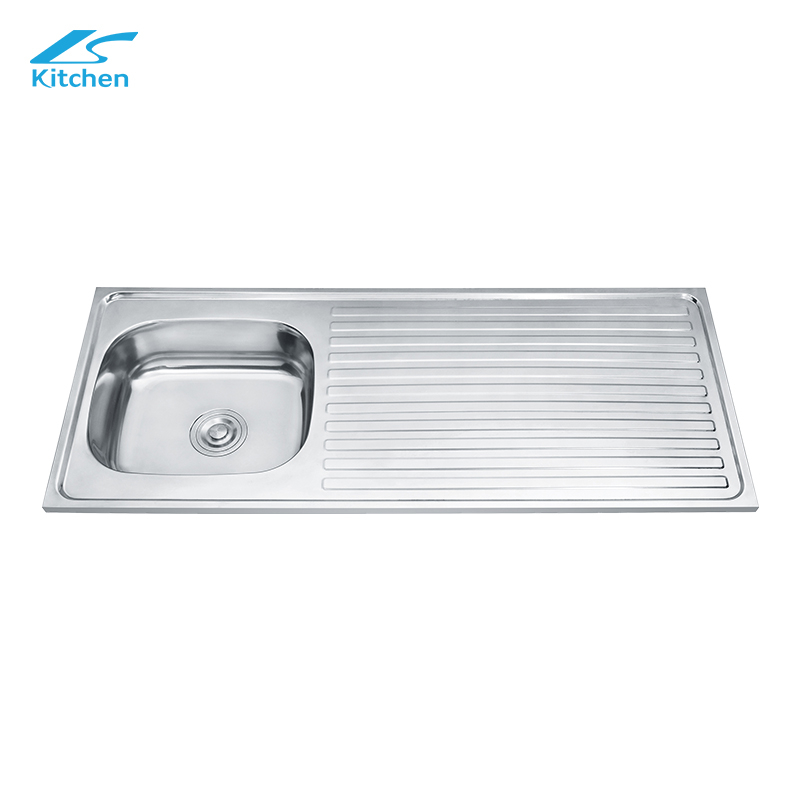 Big Size Customized Polishing Bathroom And Kitchen Single Bowl with Plate 