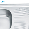 Customized 10050E Large Size Stainless Steel Sink | Water Basin with Cutting Board