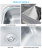 New Models American Standard Apartment Size Double Bowl Kitchen Sink