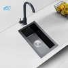 Wholesale Modern Black Rectangular Small Single Kitchen Sink