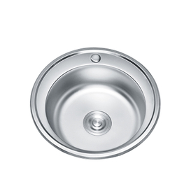 4848 Corner Sink Kitchen Sink 304 Stainless Steel Small Round Bar Single Bowl UnderMount Sink for Kitchen