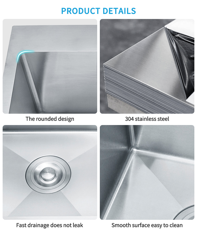 Premium Handmade Stainless Steel Double Equal Bowl Undermount Kitchen Sink – Ideal for Home, Utility, and Commercial Kitchens Farmhouse Sink