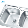 Double Basin Stretch Kitchen Sink Washing And Cooking Traditional House Sink