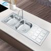 China Kitchen Sink Manufacturer Double Square Bowl Kitchen Sink Modern Kitchen Design