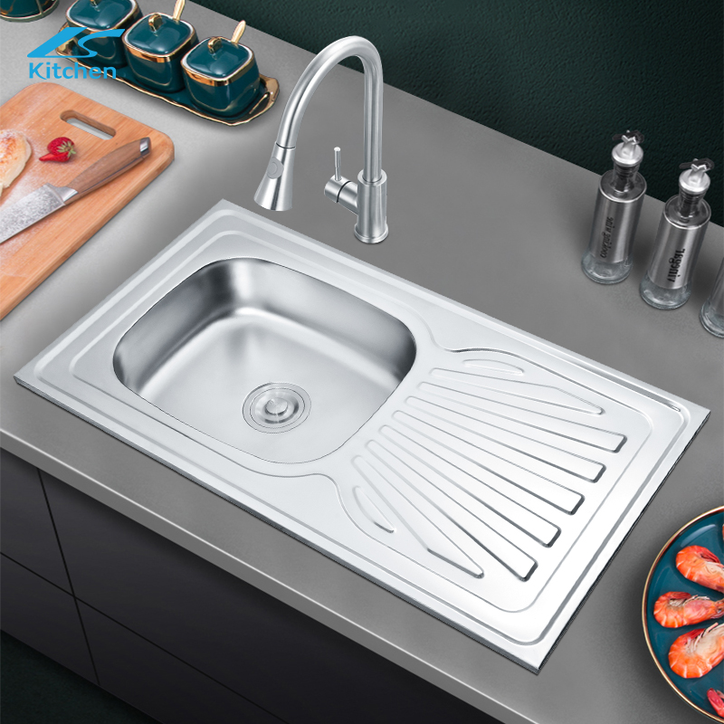 Direct Sale factory Best Price Stainless Steel Single Bowl Kitchen Sink Supplier