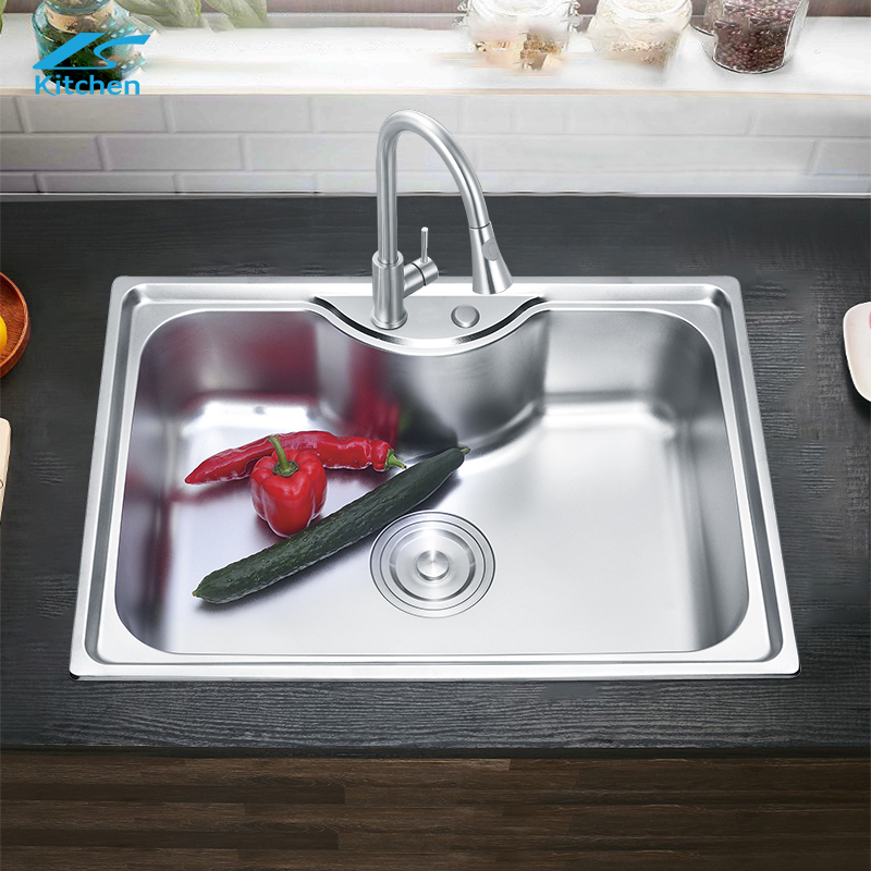 ODE Machine Stainless Steel Sink Moisture-proof 201/304 Sink Patting Stainless Steel Stretch Basin