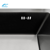 Black Square SUS304 Stainless Steel Handmade Kitchen Sink – Durable & Stylish, CE Certified