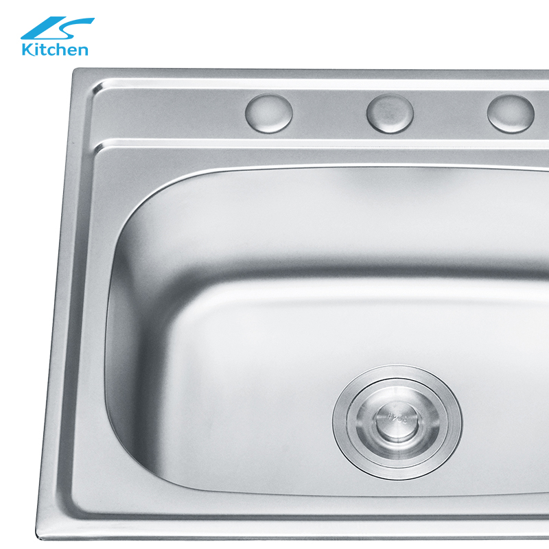  RV Caravan Motorhome Parts Stainless Steel Round Hand Wash Basin RV Kitchen Sink