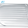High Quality Kitchen Sink Supplier Modern Sink with Rectangular Drainboard in Kitchen