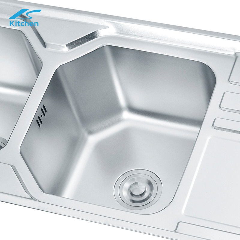 Customized Special Shape Double Washing Basin Traditional Kitchen Sink