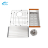 Silver Stainless Steel Square Topmount Kitchen Sink – Handmade Single Bowl Budget-Friendly for Home & Apartment Kitchens