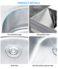 Washing And Cooking Double Deep Basin Stainless Steel Sink Farmhouse Sink