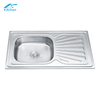 Direct Sale factory Best Price Stainless Steel Single Bowl Kitchen Sink Supplier