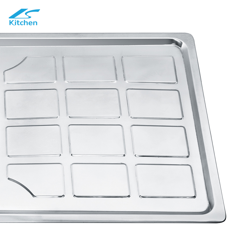 9146 Large Size Food Grade Stainless Steel Sink with Draniboard for House Kitchen 
