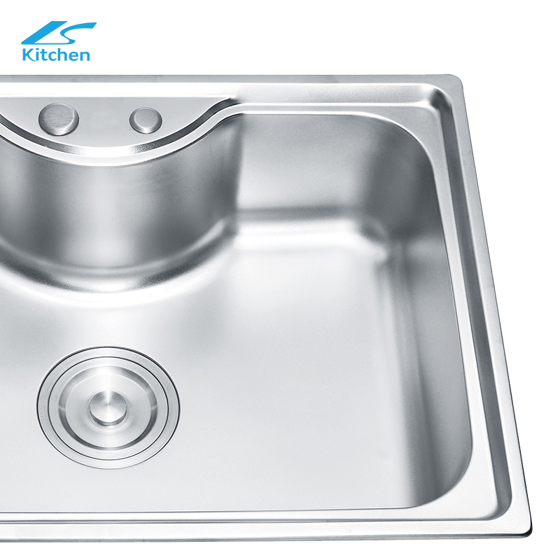 ODE Machine Stainless Steel Sink Moisture-proof 201/304 Sink Patting Stainless Steel Stretch Basin