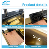 Luxury Gold Modern Waterfall Stainless Steel Smart Multifunctional sink 