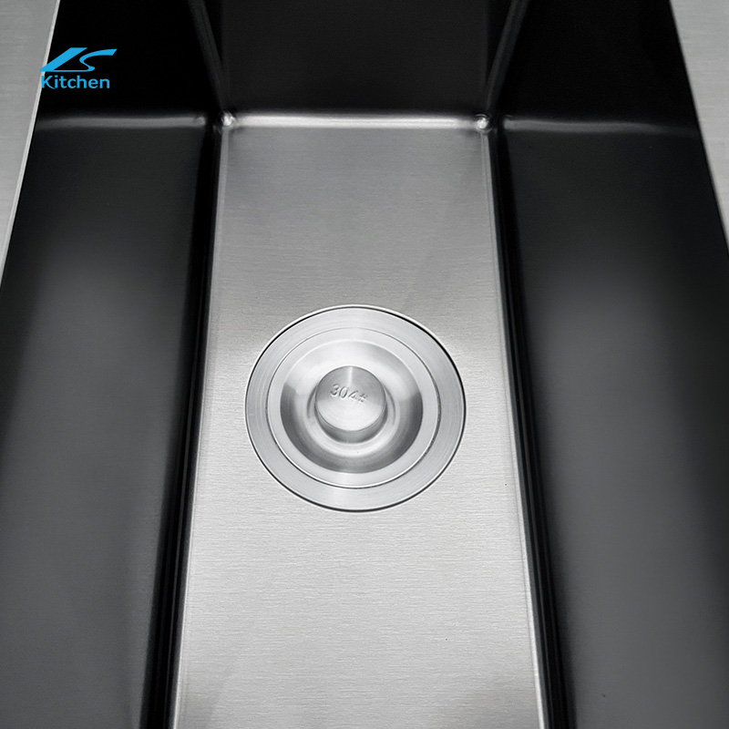 Wholesale Modern Black Rectangular Small Single Kitchen Sink
