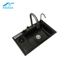 Popular Multifunctional Handmade Modern Waterfall Kitchen Sink Stainless Steel Smart Kitchen Sink