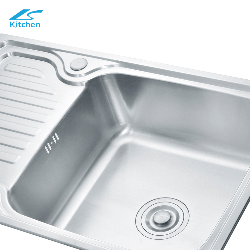 Stainless Steel Single Bowl Undermount Corner Kitchen Sink with Cutting Board – Square One-Hole Design, Ideal for Farmhouse Kitchens, Deep Basin