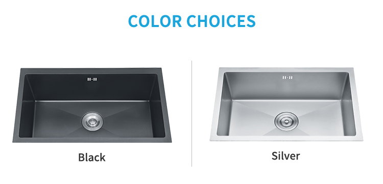 Factory Wholesale Custom undermount Black Kitchen Handmade Sink – Durable, Stylish & Modern | Best Kitchen Sink, Modern Sinks, Stainless Steel Sink